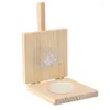 Bakgereedschap houten tortilla press pizza -deegmaker machine dumpling wrapper hout voor zelfgemaakte tortilla's