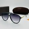 Lunettes de soleil pour hommes et femmes Summer 909 Style Anti-Ultraviolet Retro Plate Full Frame Lunettes Random Box