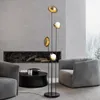 Floor Lamps Modern Copper Lamp Flowers Creative Room Decor Model Living Bedroom Iron Plated Standing Lights Home El