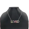 Designer Chain Valentines Day Gift Necklace Womens Stylish Chains Alla matchar temperament Män och kvinnor par halsband D22110807JX