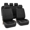 Bilstol täcker 9 datorer Full Set - Premium Faux Leather Automotive Front and Back Protectors för lastbil SUV281R