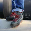 Bottes Designer Men de randonnée Chaussures Hiver Mens Mountain Magasintes Trekking Ankle Male Mode Outdoor Chaussures Casual Snow Boot