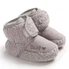 Eerste wandelaars geboren babyschoenen jongens meisjes peuter sneakers zachte bodem baby flats warme sneeuwschoenen kf684 221107