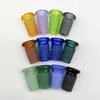 Цветовое стеклянное адаптер бонги REDUCER CONTERTER 18 мм 14 мм от 10 мм мужчины и самка для курящих водных труб.
