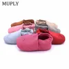 First Walkers Nubuck Leather Baby Shoes Infant Toddler Girl Boy Soft Sole Walker Mocassins Hoge kwaliteit kinderen voor 018m 221107