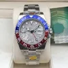 Lüks erkek spor izle yeşil kadran 40mm izle 904L paslanmaz çelik kayış klasik katlama tokası safir ışıltılı ayna su geçirmez tasarımcı izle Montre de luxe