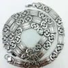 Мода серебряная сталь из нержавеющей стали на 11 мм и браслет индивидуальная 18 -километровая плоские византийские ювелирные изделия для мужчин установлены для мужчин