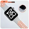 Wristwatches Classic Style Waterproof Watch For Women Men 24h LED Digital Display Dial Sports Casual Female Kids Electronic Clock