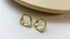 Stud Earrings High Quality Artificial Pearl Irregularity Gold Plated 925 Silver Pin For Women