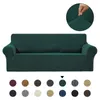 Housses de chaise 1/2/3/4 siège Style européen quatre saisons housse de canapé universelle tissu entièrement extensible couleur unie coussin banc de protection