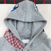 22FW USA Malowanie bydła dla bydła wyścigowego Graffiti Autumn Zima deskorolka streetwear pullover z kapturem bluza 5826212