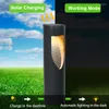 Modern Simplicity LED Solar Lawn Lamp Garden Light Waterproof Outdoor Courtyard Villa Landscape Bollards