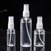 20/30/50/100 ml butelki do napełniania puste spray butelka przezroczystą plastikową butelkę perfum Mini kosmetyczny atomizer do podróży