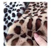 Foulards imprimé léopard écharpe femmes hiver couverture col chaud doux fausse fourrure épaissir châles Neckerchier dame enveloppes TKS041