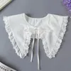 Party Supplies L5YA False Collar Lolita Women Shirt Sweater Ornament Floral Necklace