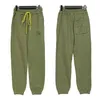 pantalones de hombre pantalones de ch￡ndal streetwear hip hop bordado de letras s￳lidas Leggings de deportes sueltos