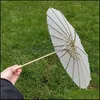 Parasol pembrelas ślubny parasol ślubny parasole ręcznie robione zwykły chiński mini rzemieślniczy parasol do wiszących ozdób faworyzowanie dekoracji dhqdo