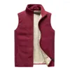 Men's Vests Autumn Vest Stylish Loose All Match Warm Fall Waistcoat For Outdoor