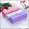 Packing Bags 100Pcs/Lot Plastic Mailer 17X30Cm Pink Purple White Envelopes Bags Selfseal Adhesive Parcel Package Bag Drop Delivery O Dhxzh