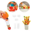 Outils de cuisson Fruit Salad Shaper Sculpture Légumes Cutter Kit Smoothie Gâteau Cuisine Bar