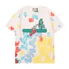 Męskie koszulki projektant Flash Summer T Shirt Stylist Men Tee Made we Włoszech mody z krótkim rękawem litery nadrukowane koszulki Kobiety ubranie S-2xl 1AXM
