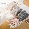 Sokken kousen svokor koraal fleece winter midden warme koude weerstand plus fluweel dikke kawaii snoepkleur katoen vloer slaap T221102