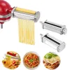 Electric Noodle Makers Stainless Steel Noodle Makers for ThinThickFlaky Noodles Cutter Roller for Stand Mixers Kitchen Aid Pasta F2097328