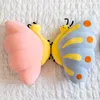 Pillow Cute Cartoon Plush Butterfly Toy Stuffed Lifelike Colorful Home Decor Kids Toys Birthday Gift For Girls