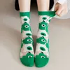 Socks Hosiery Women's Transparent Socks New Flower Sweet Style Spring Summer Long Green Casual Fashion Socks Combed Cotton Breathable Cute T221102