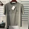 Luxus-Herren-Designer T-Shirt schwarz rote Buchstaben bedruckte Hemden Kurzarm Modemarke Designer Top Tees Asian Size S-XXL