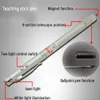 2ps Подробности о светодиодной факеле металлическая шариковая ручка 4 в 1 лазерная телескопическая учебная плата обучение палка248Q4325594