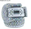 Bb 2022 Belt Designer Simon Belts for Men Women Shiny diamond belt white cintura uomo boosluxurygoods 0000