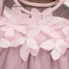 Sommer Kinder Mädchen Kleider Neugeborene Kind Kinder Mädchen Prinzessin Kleid Party Kleid Casual Kleider 0-3y