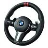 Adatto per BMW Serie 1 3 Serie 5 X1 X3 X5 volante 320li 525Li GT copri maniglia auto in pelle cucita a mano