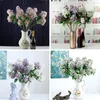 Flores decorativas 1 Flor de Flor Artificial NÃO FABILIDADE NÃO ESCURADO 3D Simulação falsa Gardenia DIY Decoração de buquê de casamento para casa de quarto