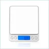 Weighing Scales Electronic Digital Display Scale 500G/0 01G 1000G/0 1G 2000G/0 3000G/0 Kitchen Jewelry Weight Scales Drop Delivery O Dhdnb