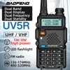 Talkie-walkie Baofeng uv 5r talkie-walkie radioamateur comunicador Double bande longue portée Deux voies Portable FM Amateur stations cb Émetteur-récepteur 221108