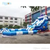 Advertising Inflatables YARD PVC Outdoor Use Giant Commercial Inflatable Water Park Water Pool Slide With Blowers