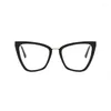 Molduras de óculos de sol 2022 Moda Poligonal Borboleta Opedas Oculos Feminino Feminino Feminino Anti Blue Computador Radiação Mulheres Personalizadas