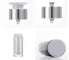 15ml 30ml 50ml Press Pump Bottiglie Airless acriliche Cura della pelle Lozione liquida Crema Cosmetica di plastica 100 pezzi SN4741