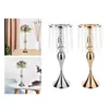 Candle Holders Modern Holder Candlestick Flower Vase Arrangement For Wedding Dining Room Party Table Centerpiece Decor