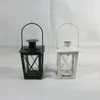 Candle Holders Metal Holder Small Iron Lantern Smart Design Black Color/White Color Fast F20223095