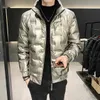 31SS Winter Parka New Mens Down Jaqueta quente Moda espessada ao ar livre de casacos populares Jaquetas de puffer populares simples com chapéu multicolor M-3xl