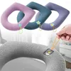 Coprisedili per WC 2X Soft W/Gancio Bagno Lavabile Closestool Warmer Cushion Mat Four Seasons Plush Pad Home