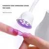 Nail Dryers Mini Led Lamp Dryer No Battery Flashlight Uv Gel Polish Fast Drying Curing Glue Manicure Tool 221107