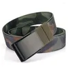 Belts Metal Buckle Double Face Nylon Belt Men And Women's Casual Simple Student Versatile Canvas