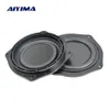 Portabla högtalare Aiyima 4Inch basradiator högtalare vibration membran passiv högtalare woofer platta subwoofer diy 221107