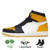 Dames Heren 1s Basketbalschoenen Jumpman 1 Starfish Denim Lost Found Gorge Green Taxi Patent Bred Mid University Blue Dark Mocha Offs White Trainers Sport Sneakers