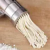 Küche Praktische Pasta Maker Edelstahl Haushalt Fünf-kopf Manuelle Pasta Maschine Handkurbel Pasta Maschine Werkzeug