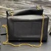 Fashion Designer Women Cross Body bag Square Flap Shoulder chain Luxury with Y letter logo Available on both sides suede and genuine leather Wallet Purse